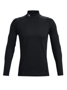 Under Armour heren golfpully ColdGear midlayer mock zwart