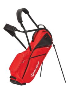 Nike golftas Sport Lite Stand Bag grijs-zwart-rood - Golfschoenen | Ook online kopen bij Golfers Point | Golfers Point