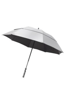 BagBoy golfparaplu Wind Vent Telescope UV zilver