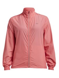 Röhnisch dames golfjack Wind koraal