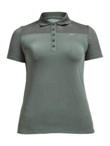 Röhnisch dames golfpolo Miko korte mouw palm groen