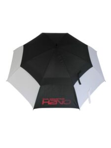 Sun Mountain golfparaplu H2NO wit-zwart