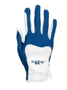 Fit39ex unisex golfhandschoen blauw-wit RECHTERHAND