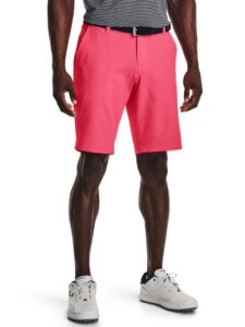 Under Armour heren golfbermuda Drive Taper rozerood