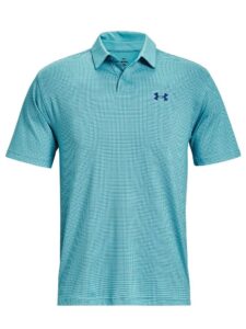 Under Armour heren golfpolo T2G printed blauw