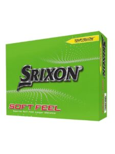 Srixon golfballen Soft Feel geel